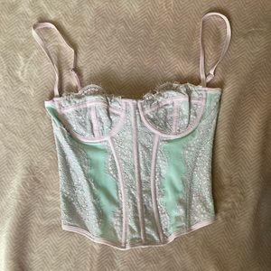Urban Outfitters Modern Love Corset Top